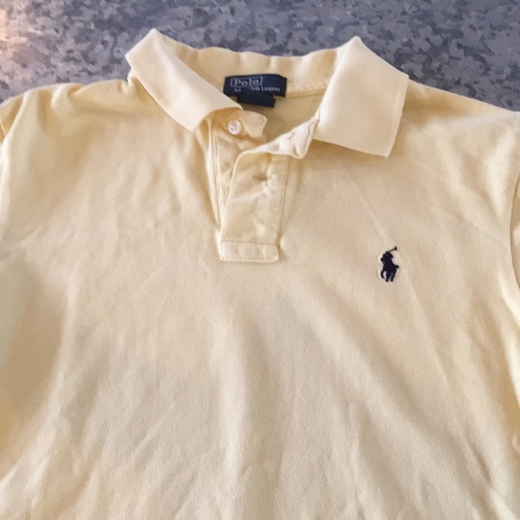 Polo by Ralph Lauren Shirts & Tops Pale Yellow Polo Shirt Perfect
